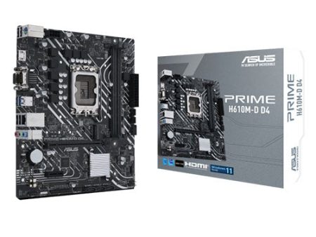 Asus Prime H610M-D DDR4 (LGA 1700) Motherboard Sale