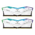 T-Force Delta RGB 32G Dual White DDR5 6000MT s Desktop Memory FF4D532G6000HC30DC01 Online now