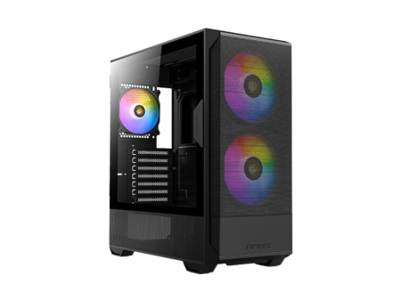 Antec NX416L TG ATX Case 2x160mm 1x120mm aRGB USB3 1C 1A Hot on Sale