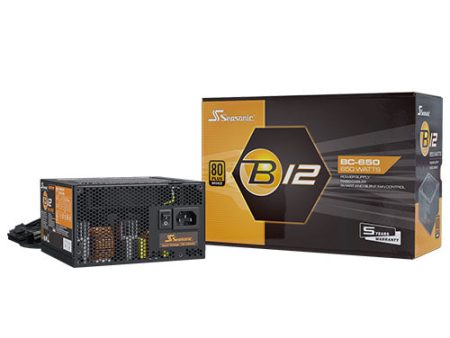 Seasonic B12 ( BC-650 | BC-750 | BC-850 ) BRONZE 80+ non-modular Power Supply Online Sale