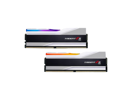 G.Skill Trident Z5 RGB 64GB 2X32G DDR5 6000MT s White Desktop Memory F5-6000J3040G32GX2-TZ5RW Sale