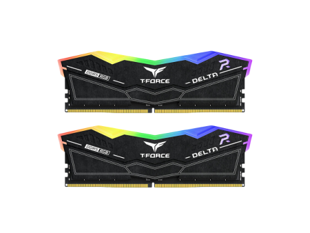 T-Force Delta RGB 32GB (2x16GB) Black DDR5 5600MT s CL36 Desktop Memory FF3D532G5600HC36BDC01 For Cheap