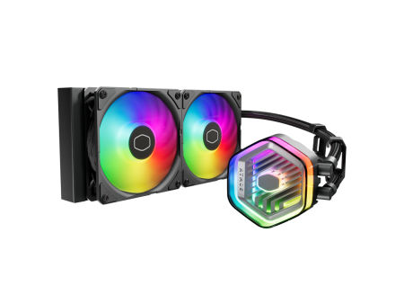 Cooler Master Masterliquid 240 Atmos Black ARGB 240mm Close-Loop AIO Liquid CPU Cooler MLX-D24M-A25PZ-R1 Online