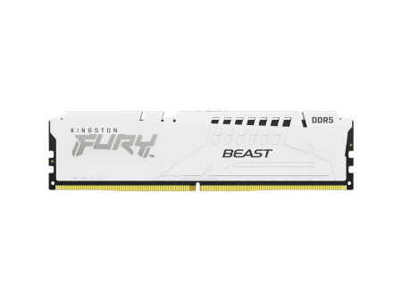 Kingston Fury Beast 16GB (1x16GB) White DDR5 5600MT s CL36 KF556C36BWE-16 Desktop Memory Sale