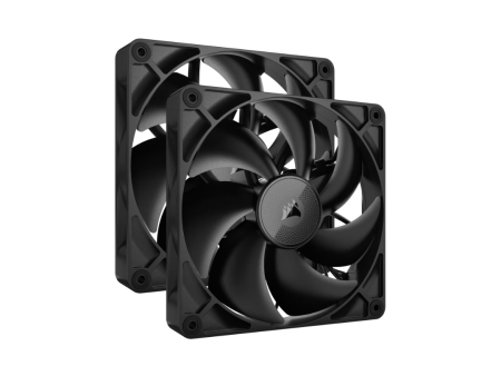 Corsair iCue Link RX140 140mm Black PWM Fan Twin Starter Kit CO-9051012-WW For Sale