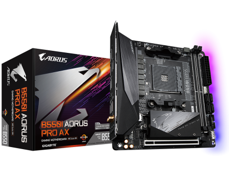 Gigabyte B550I AORUS PRO AX (AM4) Mini-ITX Motherboard For Discount