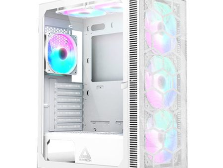 Montech X3 Mesh TG White ATX Case 3*120mm 3*140mm 45214 Cheap