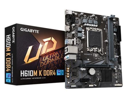 Gigabyte H610M K DDR4 LGA1700 Motherboard For Discount