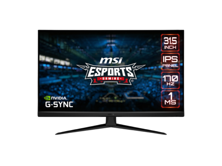 MSI G321Q 31.5  IPS 170Hz WQHD 2560x1440 1ms MPRT Gsync Frameless Gaming Monitor Hot on Sale