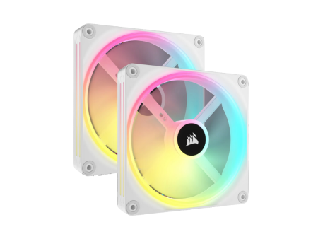 Corsair iCue Link QX140 RGB 140mm PWM PC Fans Starter Kit with iCUE LINK System Hub White CO-9051008-WW For Cheap