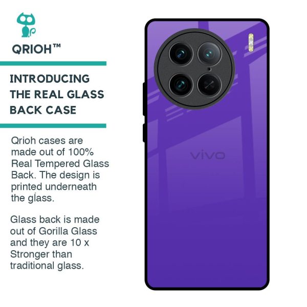 Amethyst Purple Glass Case for Vivo X90 Pro 5G Discount