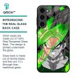 Anime Green Splash Glass Case for Samsung Galaxy S23 Plus 5G For Sale