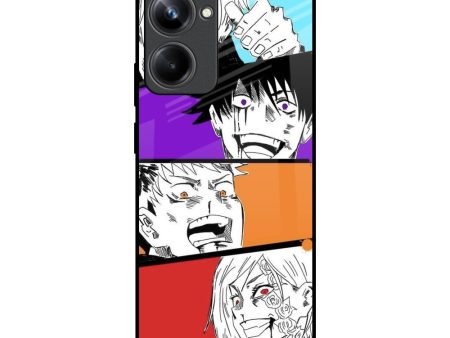 Anime Sketch Glass Case for Realme 10 Pro 5G For Cheap