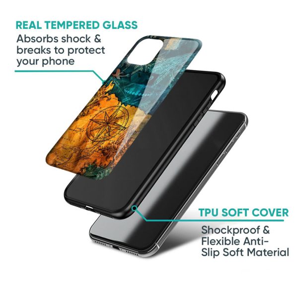 Architecture Map Glass Case for Samsung Galaxy S23 Plus 5G on Sale