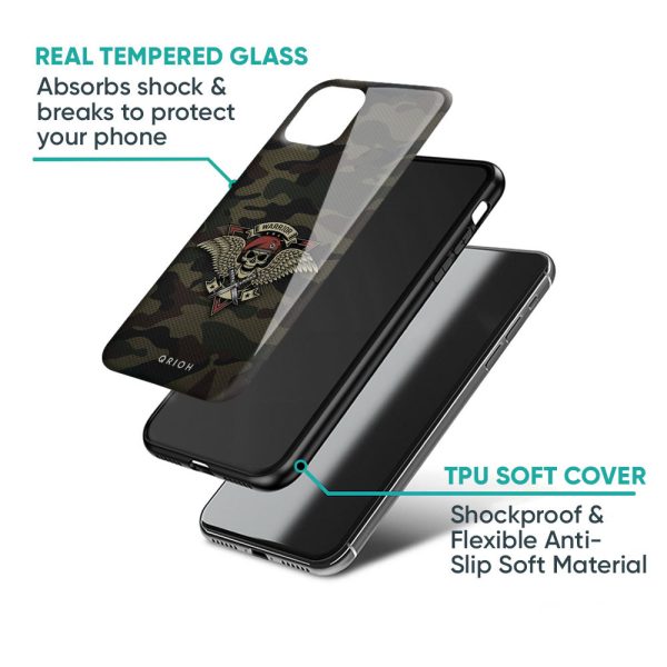 Army Warrior Glass Case for Oppo F21s Pro Discount