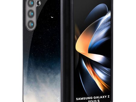 Black Aura Glass Case for Samsung Galaxy Z Fold5 5G Sale