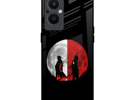 Anime Red Moon Glass Case for Oppo F21s Pro 5G Cheap