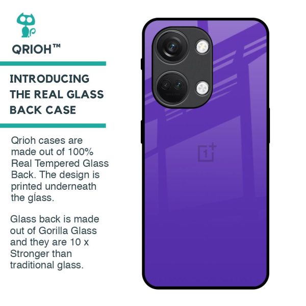 Amethyst Purple Glass Case for OnePlus Nord 3 5G Online now