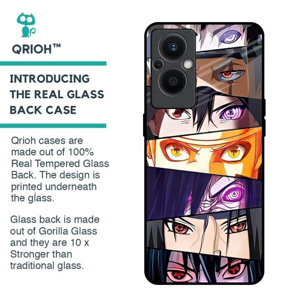 Anime Eyes Glass Case for Oppo F21s Pro 5G Online