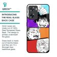 Anime Sketch Glass Case for OPPO A77s For Discount