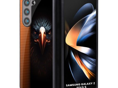 Angry Eagle Glass Case for Samsung Galaxy Z Fold5 5G Discount