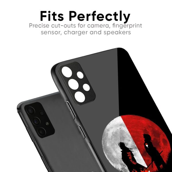 Anime Red Moon Glass Case for Samsung Galaxy S23 Plus 5G For Sale