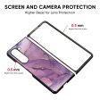 Purple Gold Marble Glass Case for Samsung Galaxy Z Fold5 5G Discount