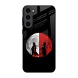 Anime Red Moon Glass Case for Samsung Galaxy S23 Plus 5G For Sale