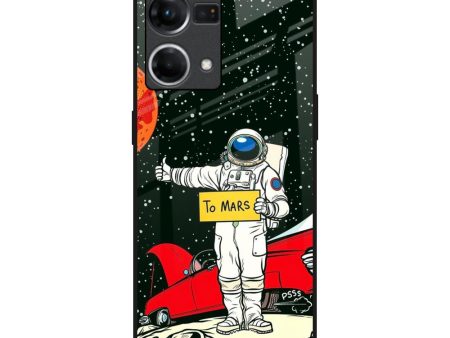 Astronaut on Mars Glass Case for Oppo F21s Pro Online Hot Sale