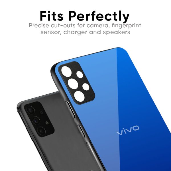 Egyptian Blue Glass Case for Vivo X90 Pro 5G Sale