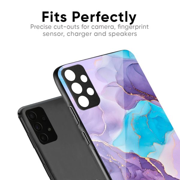 Alcohol ink Marble Glass Case for Realme 10 Pro 5G For Sale