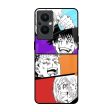 Anime Sketch Glass Case for Oppo F21s Pro 5G Fashion