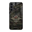 Army Warrior Glass Case for Samsung Galaxy S23 Plus 5G Fashion