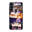 Anime Eyes Glass Case for Samsung Galaxy S23 Plus 5G For Discount