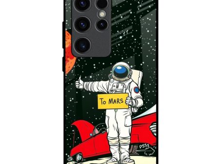 Astronaut on Mars Glass Case for Samsung Galaxy S23 Ultra 5G Sale