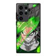 Anime Green Splash Glass Case for Samsung Galaxy S23 Ultra 5G Online Hot Sale