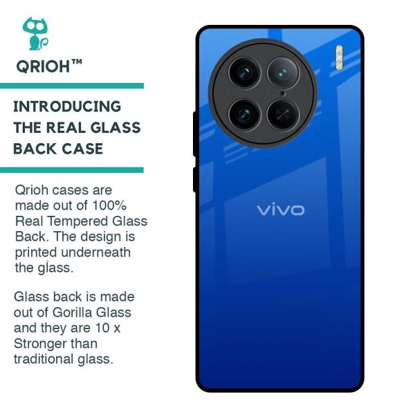 Egyptian Blue Glass Case for Vivo X90 Pro 5G Sale