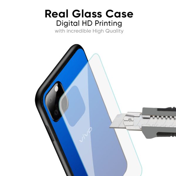 Egyptian Blue Glass Case for Vivo X90 Pro 5G Sale