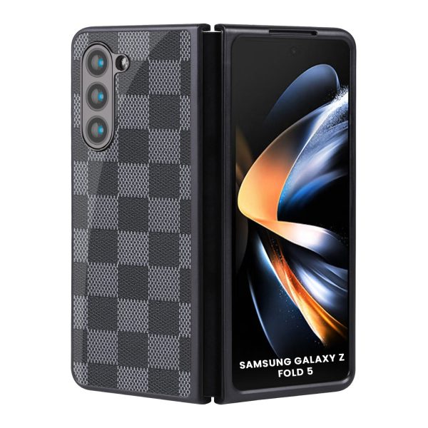 Grey Block Glass Case for Samsung Galaxy Z Fold5 5G Online