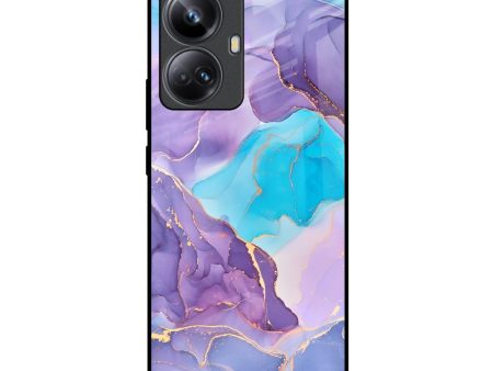 Alcohol ink Marble Glass Case for Realme 10 Pro Plus 5G Supply