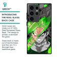 Anime Green Splash Glass Case for Samsung Galaxy S23 Ultra 5G Online Hot Sale