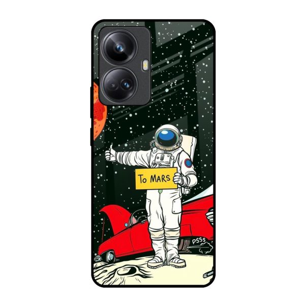 Astronaut on Mars Glass Case for Realme 10 Pro Plus 5G Discount