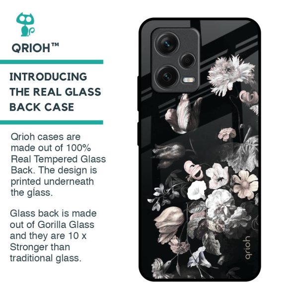 Artistic Mural Glass Case for Redmi Note 12 5G For Discount