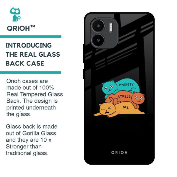 Anxiety Stress Glass Case for Redmi A1 Sale