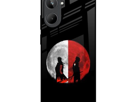 Anime Red Moon Glass Case for Realme 10 Online