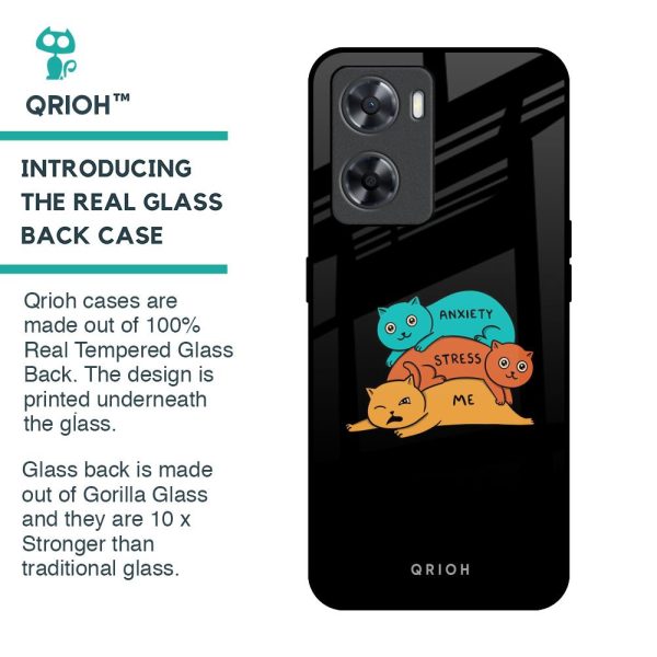 Anxiety Stress Glass Case for OPPO A77s Online