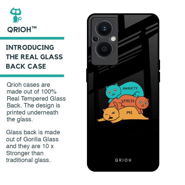 Anxiety Stress Glass Case for Oppo F21s Pro 5G Online now