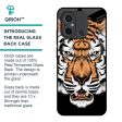 Angry Tiger Glass Case For Redmi 12C Hot on Sale