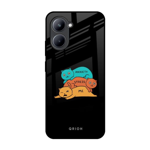 Anxiety Stress Glass Case for Realme C33 Supply