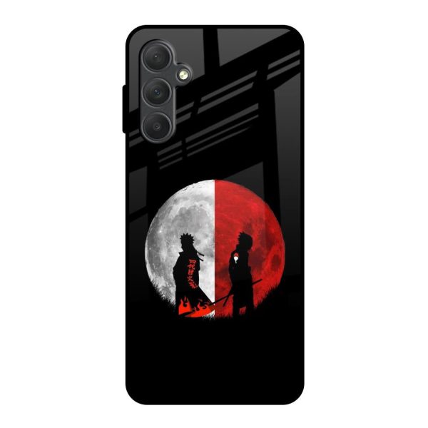 Anime Red Moon Glass Case for Samsung Galaxy F54 5G Discount